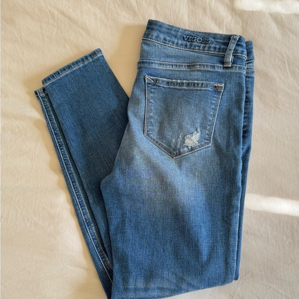 Vigoss Women's Light Blue Skinny Jeans